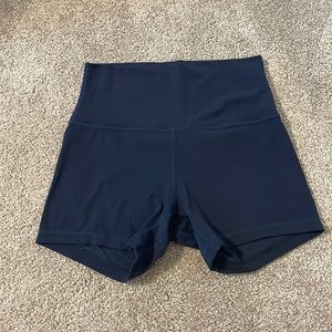Lululemon true navy align shorts